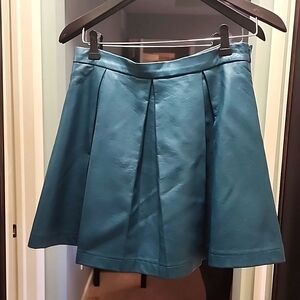 Vegan leather skirt